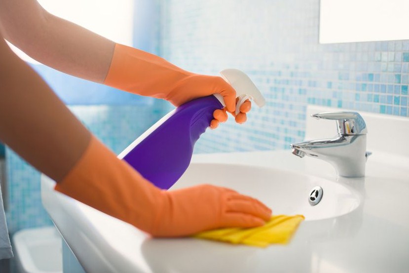 How do I disinfect my house after the flu?