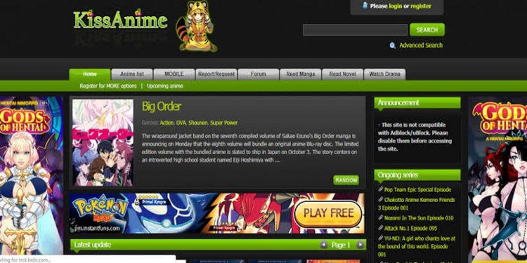 Kissanime – the best kissanime alternatives site for watching anime movies