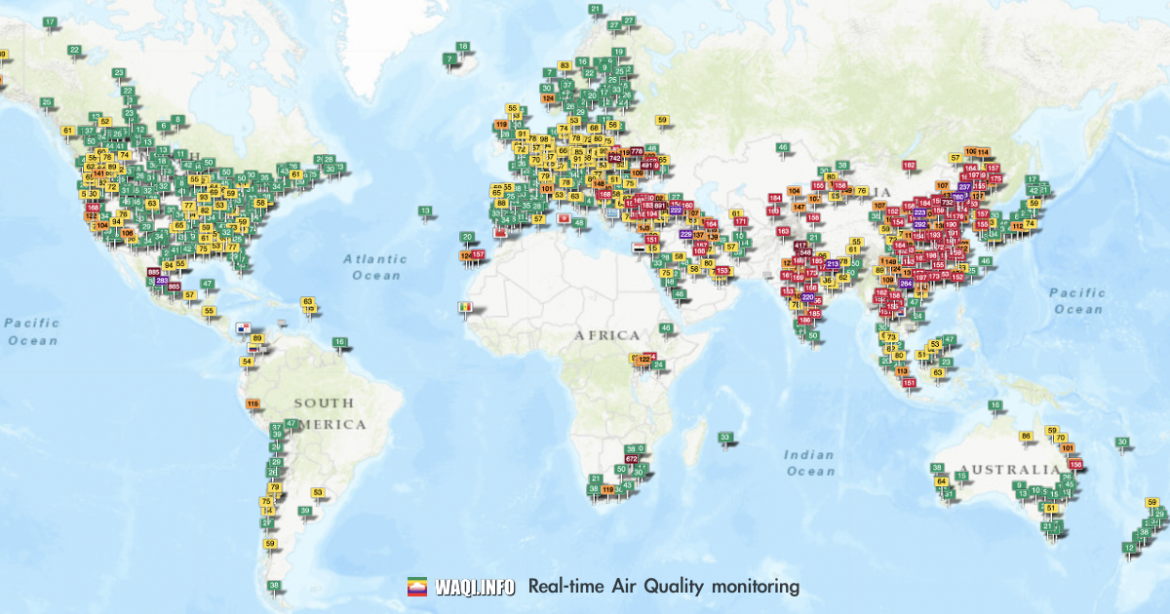 How to Use an Air Pollution Map?